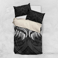 Poutama Korowai New Zealand Bedding Set Aotearoa Maori Tattoo - Polynesian Pride