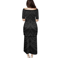 Poutama Korowai New Zealand Family Matching Puletasi and Hawaiian Shirt Aotearoa Maori Tattoo - Polynesian Pride