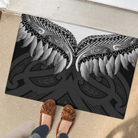 Poutama Korowai New Zealand Rubber Doormat Aotearoa Maori Tattoo - Polynesian Pride