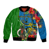 vanuatu-malampa-day-bomber-jacket-coat-of-arms-mix-tropical-flowers