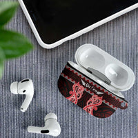 Kia Ora New Zealand AirPods Case Maori Language Week Whero Taniko Motif LT14 - Polynesian Pride