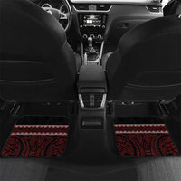 Kia Ora New Zealand Car Mats Maori Language Week Whero Taniko Motif - Polynesian Pride