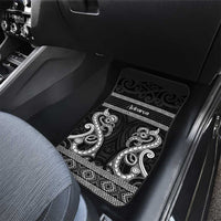 Kia Ora New Zealand Car Mats Maori Language Week Pango Taniko Motif - Polynesian Pride