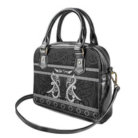 Kia Ora New Zealand Shoulder Handbag Maori Language Week Pango Taniko Motif - Polynesian Pride