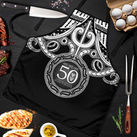 Kia Kaha Te Reo Maori New Zealand Apron 50th Anniversary Ake Ake Ake - Polynesian Pride