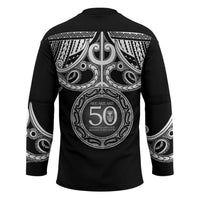 Kia Kaha Te Reo Maori New Zealand Hockey Jersey 50th Anniversary Ake Ake Ake LT14 - Polynesian Pride