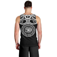 Kia Kaha Te Reo Maori New Zealand Men Tank Top 50th Anniversary Ake Ake Ake - Polynesian Pride