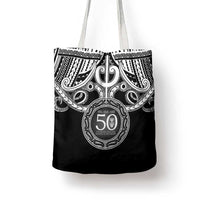 Kia Kaha Te Reo Maori New Zealand Tote Bag 50th Anniversary Ake Ake Ake - Polynesian Pride