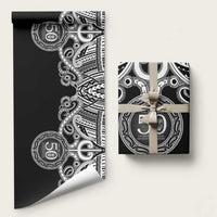 Kia Kaha Te Reo Maori New Zealand Wrapping Paper 50th Anniversary Ake Ake Ake - Polynesian Pride
