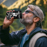 Personalised Aotearoa Ice Hockey 4 in 1 Can Cooler Tumbler NZ Tiki Mascot - Maori Pattern LT14