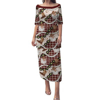 Cowboy Hawaii Mele Kalikimaka Puletasi Paniolo Kukui Nut Pikake Lei Burgundy Version - Polynesian Pride