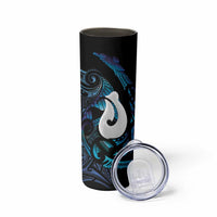 Hei Matau New Zealand Matariki Skinny Tumbler NZ Fish Hook Maori Art LT14 - Polynesian Pride