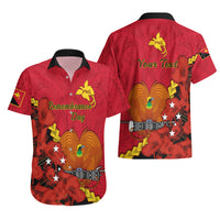 Personalised Remembrance Day PNG Hawaiian Shirt Papua New Guinea We Will Remember Them LT14 - Polynesian Pride