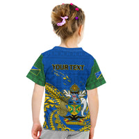 Personalised Independence Day Solomon Islands Kid T Shirt Happy 45th Anniversary LT14 - Polynesian Pride