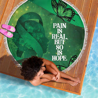 World Mental Health Awareness Month Beach Blanket Warriors Brave Strong Galaxy Vibes