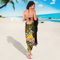 Personalised Tokelau Tokehega Day Sarong Tokelauan Tatau Black Color - Polynesian Pride