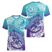 Personalised New Zealand Suicide Prevention Month Women V-Neck T-Shirt You Matter NZ Fern With Maori Koru Lizard