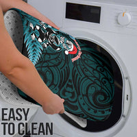 New Zealand Darts Christmas Bathroom Set Maori Fern Merry Dartsmas - Polynesian Pride