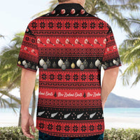 New Zealand Darts Christmas Hawaiian Shirt Merry Xmas Aotearoa Maori Red - Polynesian Pride