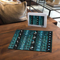 New Zealand Darts Christmas Puzzle Merry Xmas Aotearoa Maori Paua Shell - Polynesian Pride