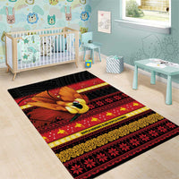 Papua New Guinea Christmas Area Rug Bikpela hamamas blong dispela Krismas - Polynesian Pride