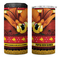 Papua New Guinea Christmas 4 in 1 Can Cooler Tumbler Bikpela hamamas blong dispela Krismas - Polynesian Pride