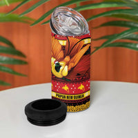 Papua New Guinea Christmas 4 in 1 Can Cooler Tumbler Bikpela hamamas blong dispela Krismas - Polynesian Pride