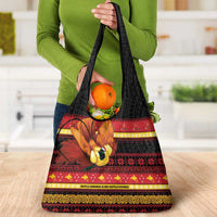 Papua New Guinea Christmas Grocery Bag Bikpela hamamas blong dispela Krismas - Polynesian Pride