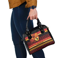 Papua New Guinea Christmas Shoulder Handbag Bikpela hamamas blong dispela Krismas - Polynesian Pride