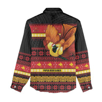 Papua New Guinea Christmas Women Casual Shirt Bikpela hamamas blong dispela Krismas - Polynesian Pride