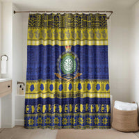 Niue Christmas Bathroom Set Monuina e Kilisimasi Hiapo Motifs - Polynesian Pride