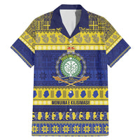 Niue Christmas Family Matching Mermaid Dress and Hawaiian Shirt Monuina e Kilisimasi Hiapo Motifs - Polynesian Pride