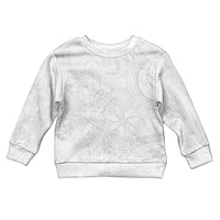 Tapu Fanau Ia Niue Kid Ugly Christmas Sweater Happy White Sunday Unique Hiapo - Polynesian Pride