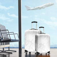 Tapu Fanau Ia Niue Luggage Cover Happy White Sunday Unique Hiapo - Polynesian Pride