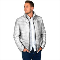 Tapu Fanau Ia Niue Padded Jacket Happy White Sunday Unique Hiapo - Polynesian Pride