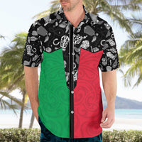 Vanuatu Cowboy Hawaiian Shirt Cowboy Symbols Split Stylized - Polynesian Pride