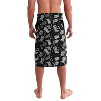 Vanuatu Cowboy Lavalava Cowboy Symbols Split Stylized - Polynesian Pride
