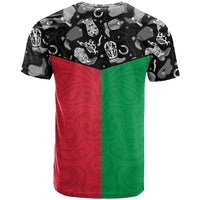 Vanuatu Cowboy T Shirt Cowboy Symbols Split Stylized - Polynesian Pride