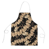 Vanuatu Cowboy Apron Seamless Straw Hats Hibiscus - Polynesian Pride
