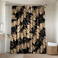 Vanuatu Cowboy Bathroom Set Seamless Straw Hats Hibiscus - Polynesian Pride