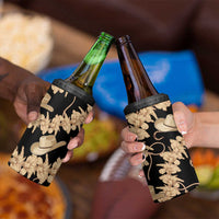 Vanuatu Cowboy 4 in 1 Can Cooler Tumbler Seamless Straw Hats Hibiscus - Polynesian Pride