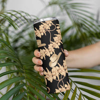 Vanuatu Cowboy Skinny Tumbler Seamless Straw Hats Hibiscus - Polynesian Pride