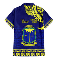 Personalised Fiji Natabua High School Family Matching Mermaid Dress and Hawaiian Shirt Fijian Tapa Pattern LT14 - Polynesian Pride