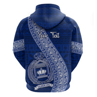Personalised Fiji Queen Victoria School Hoodie Fijian Tapa Pattern LT14 - Polynesian Pride