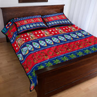 Guam Christmas Quilt Bed Set Felis Pasgua LT14 - Polynesian Pride
