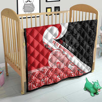 Toitu Te Tiriti Me Te Whakaputanga Quilt Maori Wahaika With Haka Face LT14 - Polynesian Pride