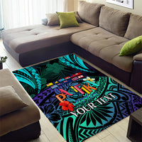 Personalised Pasifika Festival Auckland Area Rug 2024 Pacific Islands Polynesian Pattern LT14 - Polynesian Pride