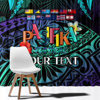 Personalised Pasifika Festival Auckland Window Curtain 2024 Pacific Islands Polynesian Pattern LT14 - Polynesian Pride