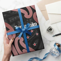 New Zealand Mangopare Tamanako Wrapping Paper Aotearoa Maori - Polynesian Pride