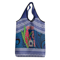 Custom Samoa Rugby Grocery Bag Go Champions Samoan Gingers LT14 - Polynesian Pride